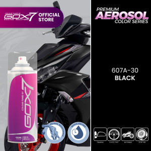 Gox7 Premium Aerosol Color Series 607A** 400ml Aerosol Spray Paint- Standard Colour-Spray Cat Motor-Petrol Resistant