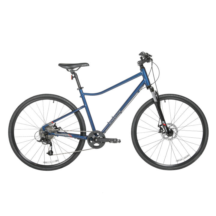Disc Brakes Riverside By Decathlon Hybrid Bike Riverside 500 Btwin
