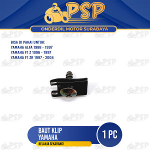 Baut Klip Yamaha Panjang (Harga 1 PC) - Baud + Klem Totok Body Drat Kasar Yamaha Alfa FIZR Force 1