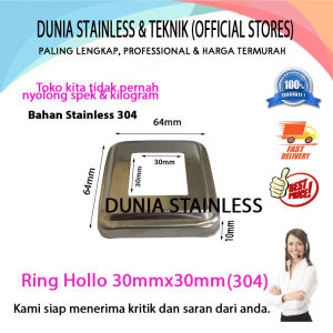 Ring Hollo 30x30 (304) Alat Alat Teknik Interior Bangunan