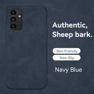 LIMIDA For Samsung Galaxy A13 5G/A04S A10 A10S A20 A20S A02S 164 A21S A22 A03S A30S A50S A50 Phone Case,Luxury Sheep Bark Skin Light TPU Shell Shockproof Back Cover