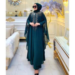 GAMIS ABAYA TURKEY KAFTAN FATIMAH BUSUI FRIENDLY MODE TERBARU PAYET MEWAH