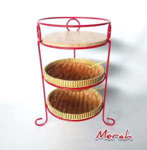 Rak Bawang Susun Kombinasi Spesial Warna & Rak Bumbu Dapur Minimalis