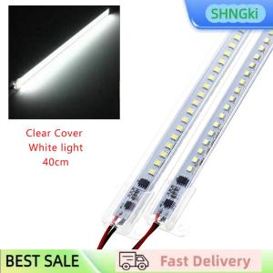 SHNGki AC220V LED Bar Light High Brightness 2835 LED Clip 30cm 40cm 72LEDs Rigid Strip Saving LED Tubes