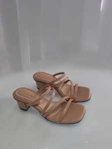 Quinsa - Evelin Mules Sandal Wanita tinggi 5cm