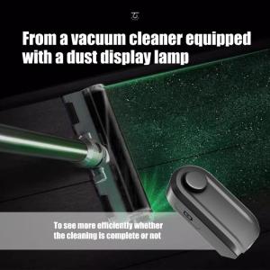 Không thấm nước ABS chân không phụ kiện với đèn LED có thể sạc lại độ sáng cao bụi đèn phát hiện chiếu sáng thiết bị