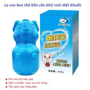Chai Thả Bồn Cầu Con Heo - Hộp Vệ Sinh Lồng Máy Giặt Diệt Khuẩn - Khử Mùi Siêu Sạch
