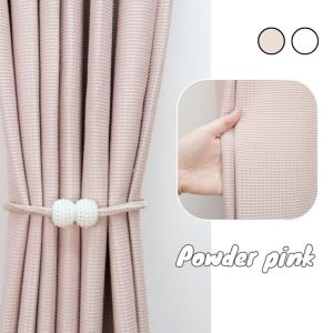 Ins.Fabric Aluna 70% blackout curtain/langsir pattern grommet/eyelet/ring hook custom height