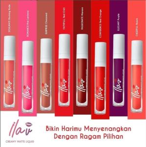 ILAV lipmatte / lipstik hwi original halal& tahan lama BPOM