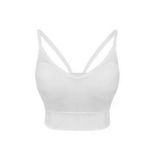 Yolo áo ba lỗ Cho Phụ Nữ Hàn Quốc áo ba lỗ gợi cảm áo sát nách Mà Không Có nhẫn thép Tank (Với miếng đệm ngực)