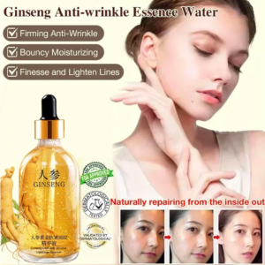 💥【Transparent Skin】💥Luxury Gold Essence Moisturizing Brightening and Firming Serum Deeply Hydrating Skin Anti-Aging Wrinkles Are Reduced Skin Looks Radiant and Plump