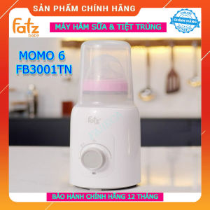 Máy hâm sữa và tiệt trùng FATZBABY MOMO 6 - FB3001TN - Thương hiệu Hàn Quốc - Bảo hành chính hãng 12 tháng