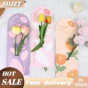 SDJZT 5 cái cầm tay bó hoa Bao bì hộp giấy hoa thẻ hoa sắp xếp giấy Valentine của ngày lễ hội Nguồn cung cấp