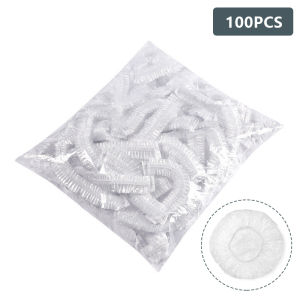 Konco 100pcs Plastic Wrap  Fresh-keeping Sleeve PE Cling Film Sealing Bowl Plate Covers Elastic Mouth Anti-flavor Bags Refrigerator Dust-proof Covers Kitchen Food Storage Organizing Utensils
