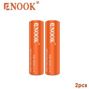 NEW Enook 18650 6800mAh 3.7v 45A lithium battery Applicable to devices such as flashlights.