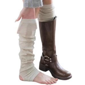 Multiuse Footed Leggings Long Socks for Teens Girl 2000s Cool Tube Socks Breathable Warm Leggings All Matching Stockings