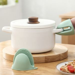 BF Kitchen Heat Resistant Glove Silicone Glove Silicone Grip Over Glove Hot Pot Oven Baking Cooking Microwave Tool