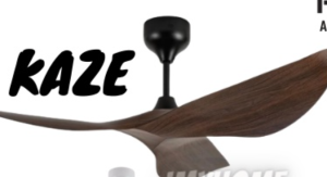 REZO KAZE Ceiling Fan 52" 38" DC Motor 3 blade with remote designer fan kipas angin siling fan 家用风扇white black wood