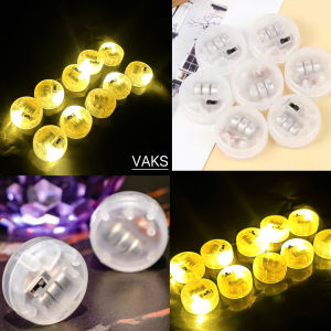 Combo 3 cái Đèn LED mini - Bánh xe tròn phát sáng nhiều màu sắc _pin có sẵn trong đèn