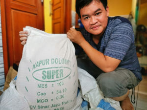 Kapur Dolomit Super 1KG Ekstra MgO Menaikan pH