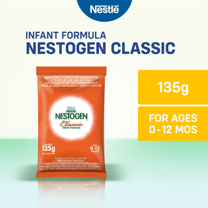 Nestogen Classic Infant Formula for 0 to 12 Months 135g