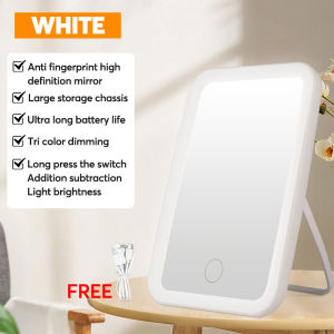 LED Makeup Mirror Dressing Table Mirror Beauty Makeup Mirror Fill Light Adjustable Face Mirror