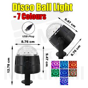 Disco Party Light | Karaoke Ball Light| Disco Ball| Disco Ball Light | USB Light| Colourful Light | Disco Light Party Ball | Disco Light for Home | Disco Light Party | Disco Led Light | Disco Lights Party Deco | Disco Ball Lights Led World