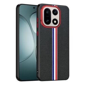 For OnePlus 15 Case Luxury PU Leather Skin Cool track Protective Back Cover Case For OnePlus 15 13 13T 13R 13S Phone Shell