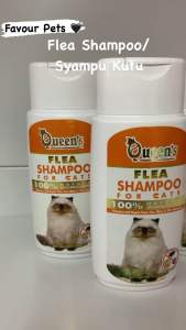 QUEEN’S FLEA SHAMPOO / SYAMPU KUTU / 220ML / FOR CAT
