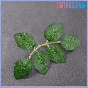 【Enthusiasm】🌟🌟【Hot Sale】🎈 10/30/50 lá hoa hồng giả lá hoa hồng giả tự làm