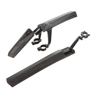 Bicycle Mudguard Anti-scratch Splash Guard Front & Rear Fender Set With Safety Taillights Waterproof Anti-scratch Mountain Bike Mud Guard