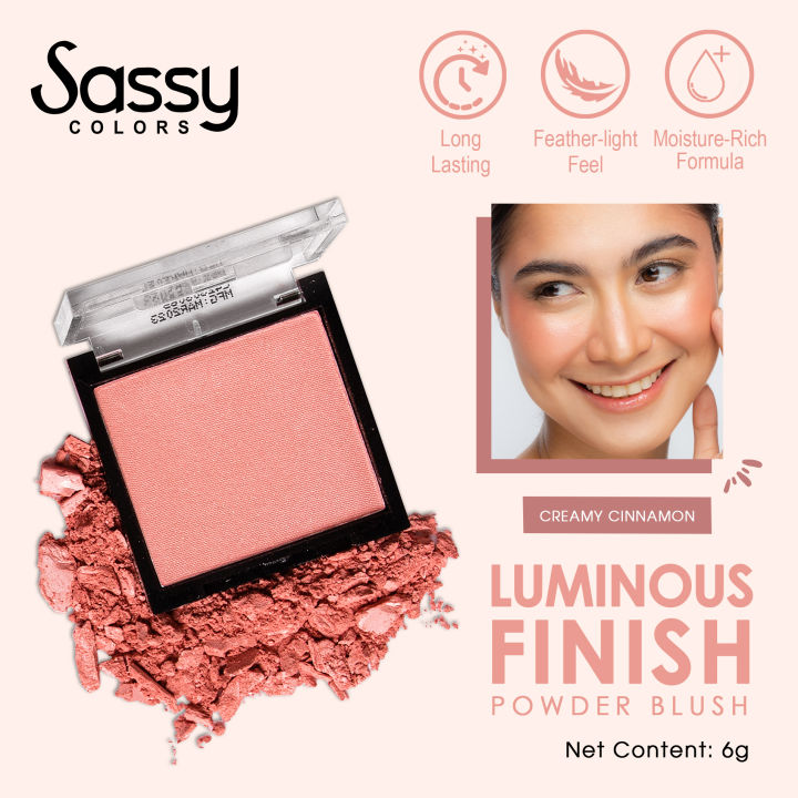 Sassy Colors Radiant Glow Powder BlushOn
