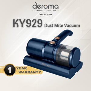 Deroma KY929 Cyclone Anti Dust Mite Vacuum Cleaner 4in1 (Tapping UV Light Super Suction & Triple Filtration)