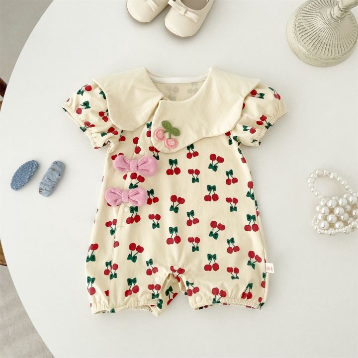 Baby Clothes Summer Clothes Newborn Girls One Piece Clothes