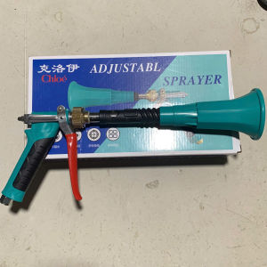 Súng phun áp lực OSAKA CHLOE có chỉnh tia loa kèn mặt sứ 1.5 li ren 13.8 gắn đầu rửa xe cao áp