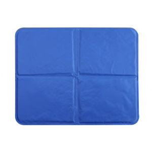 Pet Dog Self Cooling Mat Pad ice gel Waterproof Dog Bed Sleeping Mat Pad for Kennel Crate and Beds (Snowflakes)