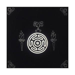 3 Sizes Option Tarots Table Altar Cloth Mysterious Board Game Mat Pendulums Divinations Tablecloth Board Game Pad