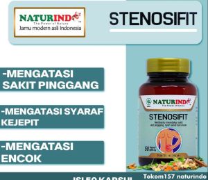 Stenosif Obat Syaraf saraf Kejepit sakit pinggang belakang  isi 50 kapsul
