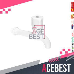 ACEBEST Kran Panjang Kran Air Kran Taman Kran Kamar Mandi Kran Bak Mandi SLT-36