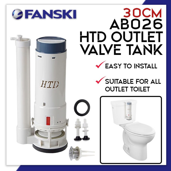 AB026 HTD Outlet Valve Toilet Flush Valve Toilet Inlet Valve Toilet