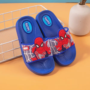 Dép lê bé trai dép siêu nhân size 22-35 êm mềm chống nước chống trơn trượt.