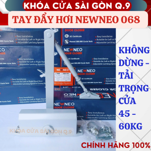 Tay đẩy hơi Newneo 068 Không dừng - Cửa từ 45 - 60kg