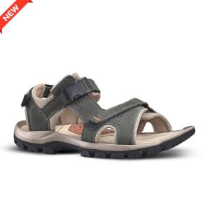 QUECHUA รองเท้าหนังรัดส้นผู้ชายสำหรับใส่เดินป่ารุ่น NH120 สินค้าพร้อมส่ง