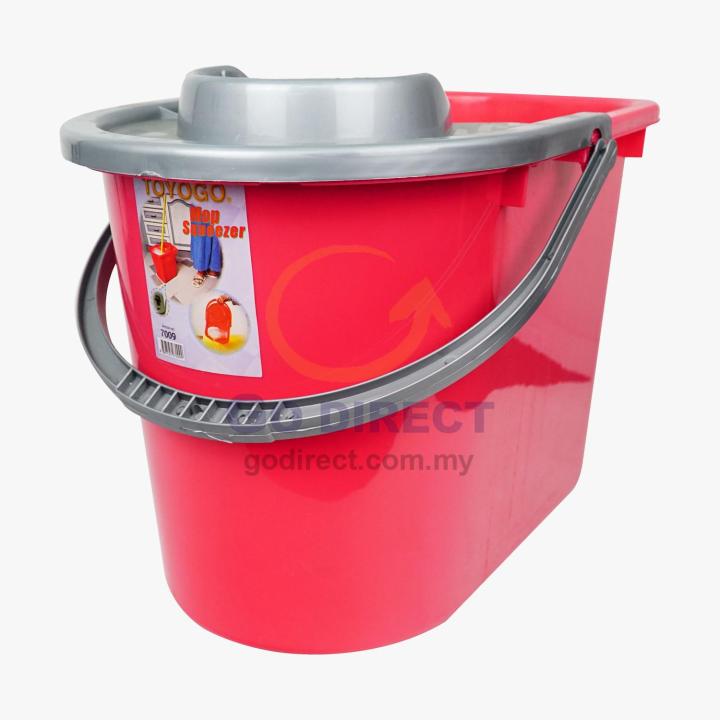 TOYOGO 46Litres Mopping Pail with wheels Water Pail Mopping Bucket