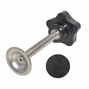 Sturdy Star Knob Hand Tightening Screw Clamping Black Head Bolt Assortment Kit Impact Resistant Clamping Screw Knob
