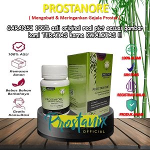 Obat Prostat Prostanore Original Asli Herbal Mengobati Sakit Prostat Mencegah Kanker Prostat Melancarkan Buang Air Kecil