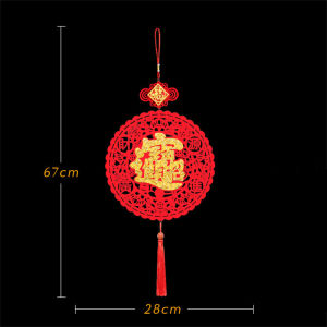FUJIN Tassel Hanging Pendant DIY Home New Year Decoration Spring Festival Ornament Door Painting Fu Character Pendant