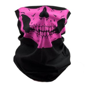 Breathable Scarf Skull Pattern Print Face Cover Neck Gaiter For Cycling Running Skiing Outdoor Activity Sport Neck Scarf
