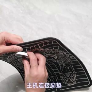 New Smart EMS Foot Sole Massager Pulse Acupuncture Massage Pad USB Rechargeable Foot Massager Leg Beauty Device