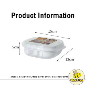 MaxPlus Fresh-keeping box plastic lunch box microwave refrigerator sealed box lunch refrigerator storage